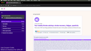 AI for Stroke Recovery